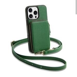 ZVE Classic Dark Green iPhone Crossbody Case (no chain) - for iPhone 12 Pro Max